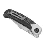 Kizer Pioneer Bowie - Aluminium Black Micarta