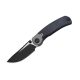 Kizer Pioneer Drop Point - Titanium Blue Canyon Richlite