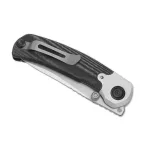 Kizer Pioneer Drop Point - Aluminium Black Micarta